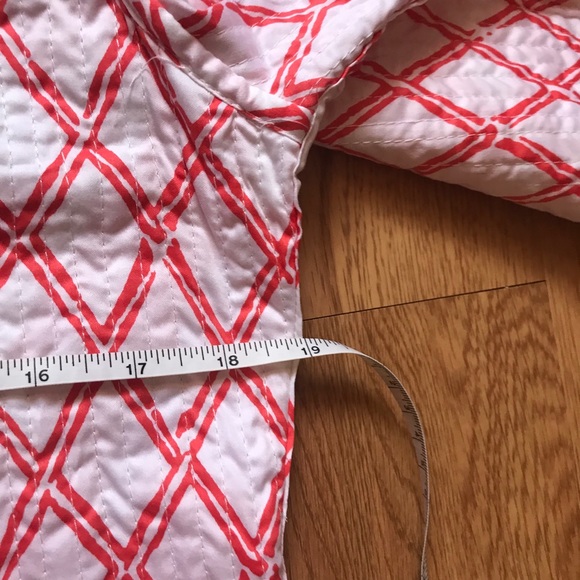 Patty Kim Reversible Cotton Jacket in Fuchsia and Coral, Pockets on Both Sides - Picture 12 of 12